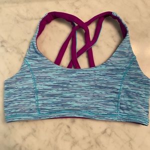 Reversible ivivva sports bra